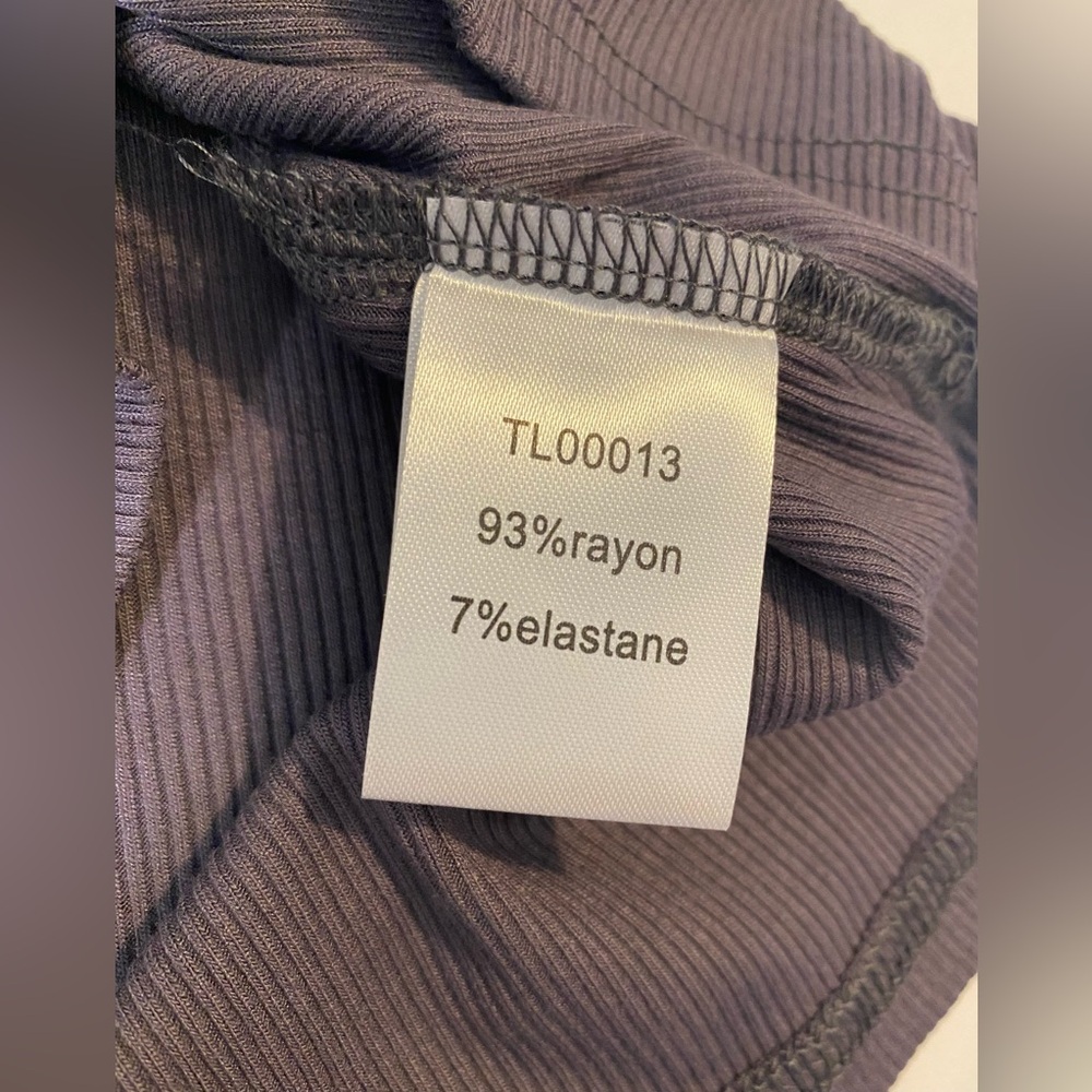 NWT Anrabess V-Neck Ribbed Knit Tank Top - Picture 7 of 16